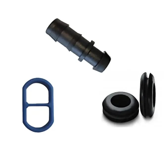 Pep Solution Drip Irrigation Kit Accessories 16mm Grommet, Take Up & End Cap