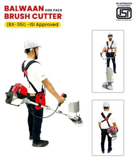 Balwaan BX-35i Brush Cutter Machine - 35cc, 4 Stroke - Image 8