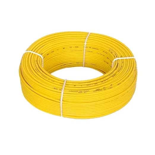 GVD Yellow Single Core FR PVC Flexible Insulated Copper Wire For Agriculture, Home, Domestic & Industrial Use - Image 3