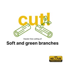 Hectare Precision Garden Pruning Secateur (Bypass Pruner), Plant Cutter For Home Garden, Ensures Smooth And Clean Cuts For Green And Soft Branches. 7