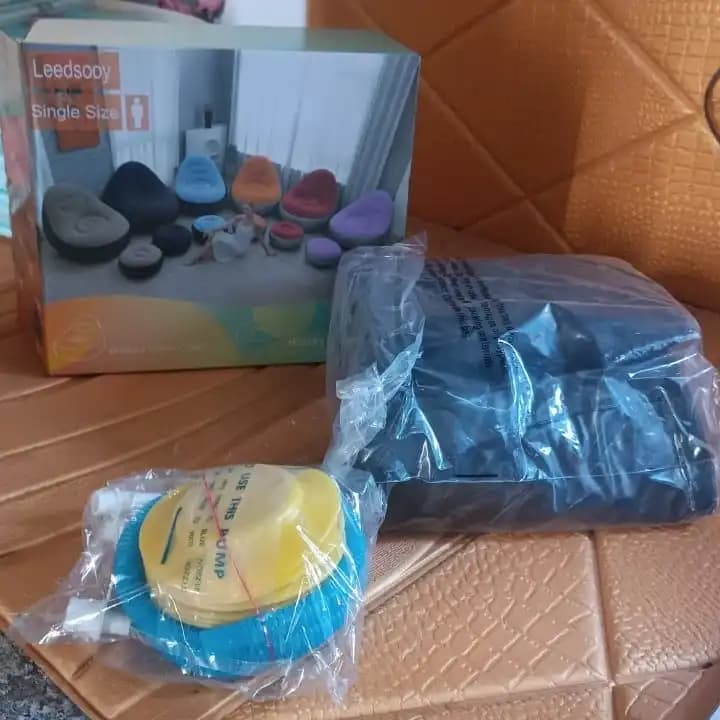 Portable Inflatable Air Sofa, Lounge Chair With Pump For Indoor Outdoor Use - Image 9