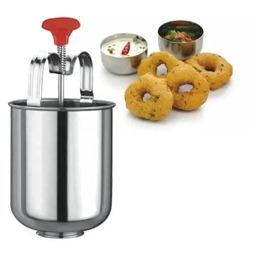 Stainless Steel Medu Vada And Donut Maker, Easy To Use, Making Your Cooking Quicker - Image 5