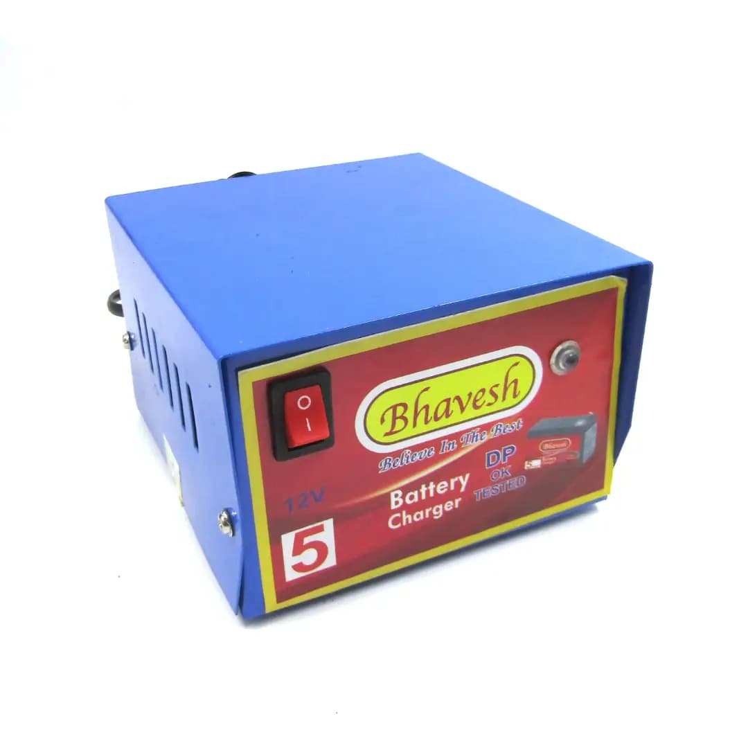 Radhe Agri 7 Ah to 50 Ah Automatic Battery Charger, Easy To Carry, Install, And Store - Image 3