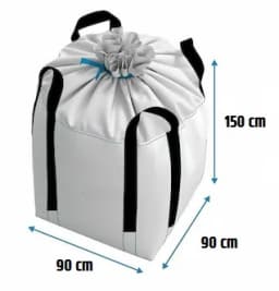 Global Plast Silage Bag (Murghas Bag) Size 90x90x150 cm, Capacity 1000kg, Designed To Preserve The Nutritional Value Of Livestock Feed. 3