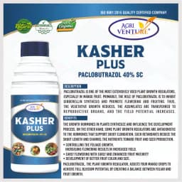 Agriventure KASHER PLUS Paclobutrazol 40% SC Plant Growth Regulator, Suitable For Fuits And Vegetables 2