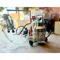 Vinspire 20 Litre Single Bucket Milking Machine, Stainless Steel Tank, 0.75 HP Motor 8