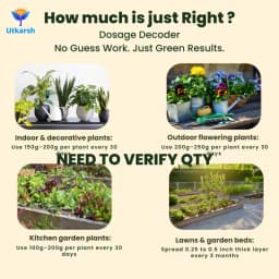 Utkarsh Neem Cake Organic Fertilizer, Soil Conditioner And Natural Pest Repellent For Healthier Plants 4