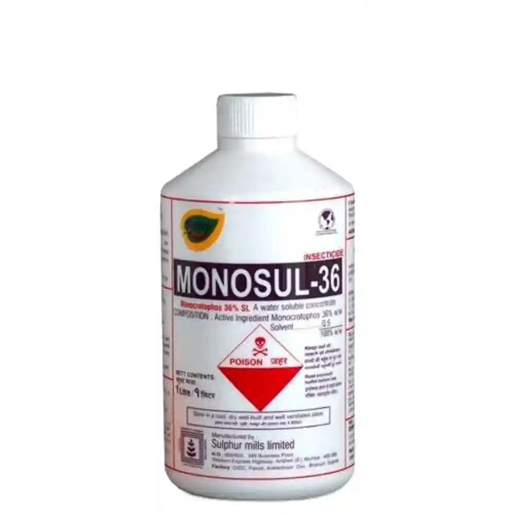 SML Monosul-36 Monocrotophos 36% SL Insecticide, Systemic And Contact Action.