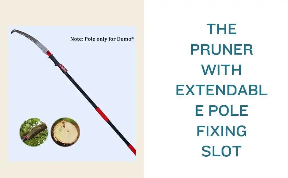 Radhe Ultra Touch Professional Pruning Saw, Tree Cutting Wood Cutting Tools, Curved Blade Chromium Steel 3 Edge Sharpen Teeth (Multicolor) - Image 9