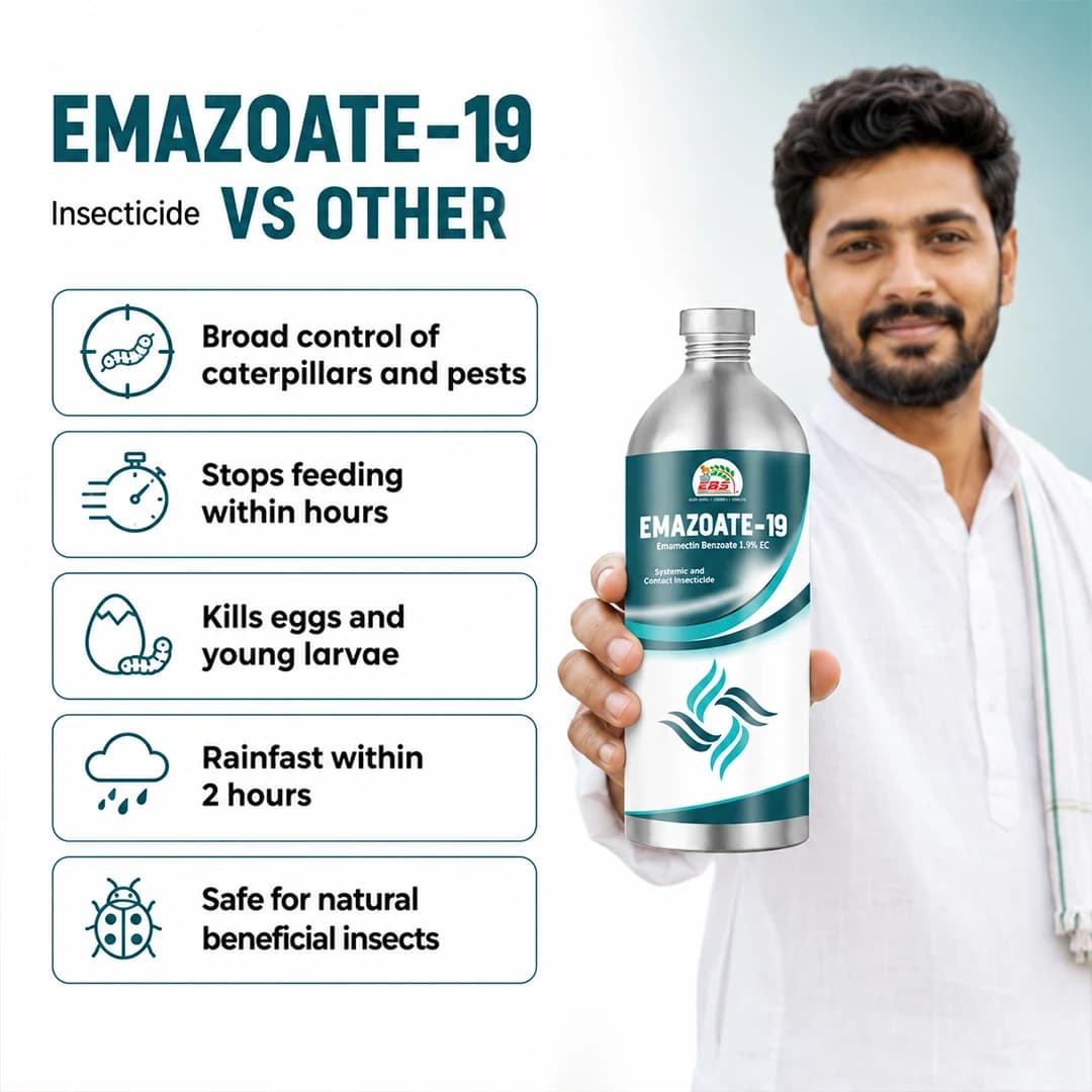 EBS Emazoate-19 Emamectin Benzoate 1.9% EC Systemic & Contact Insecticide for Caterpillar Control - Image 4