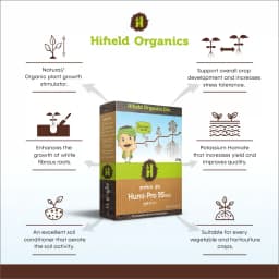 ह्यूमी-प्रो 95 डब्लूएसजी पोटेशियम ह्यूमेट - सफेद जड़ विकास में मदद करता है, पानी संरक्षण के लिए 2