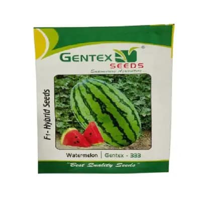 Gentex Hybrid Watermelon GN-333 , Oval to Oblong, Light & Dark Green.