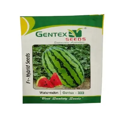Gentex Hybrid Watermelon GN-333 , Oval to Oblong, Light & Dark Green.