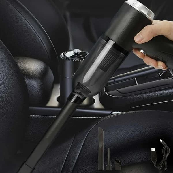 3 In 1 Mini Vacuum Cleaner, Wireless, Rechargeable, Blower, Dust Cleaner For Car & Home - Image 5