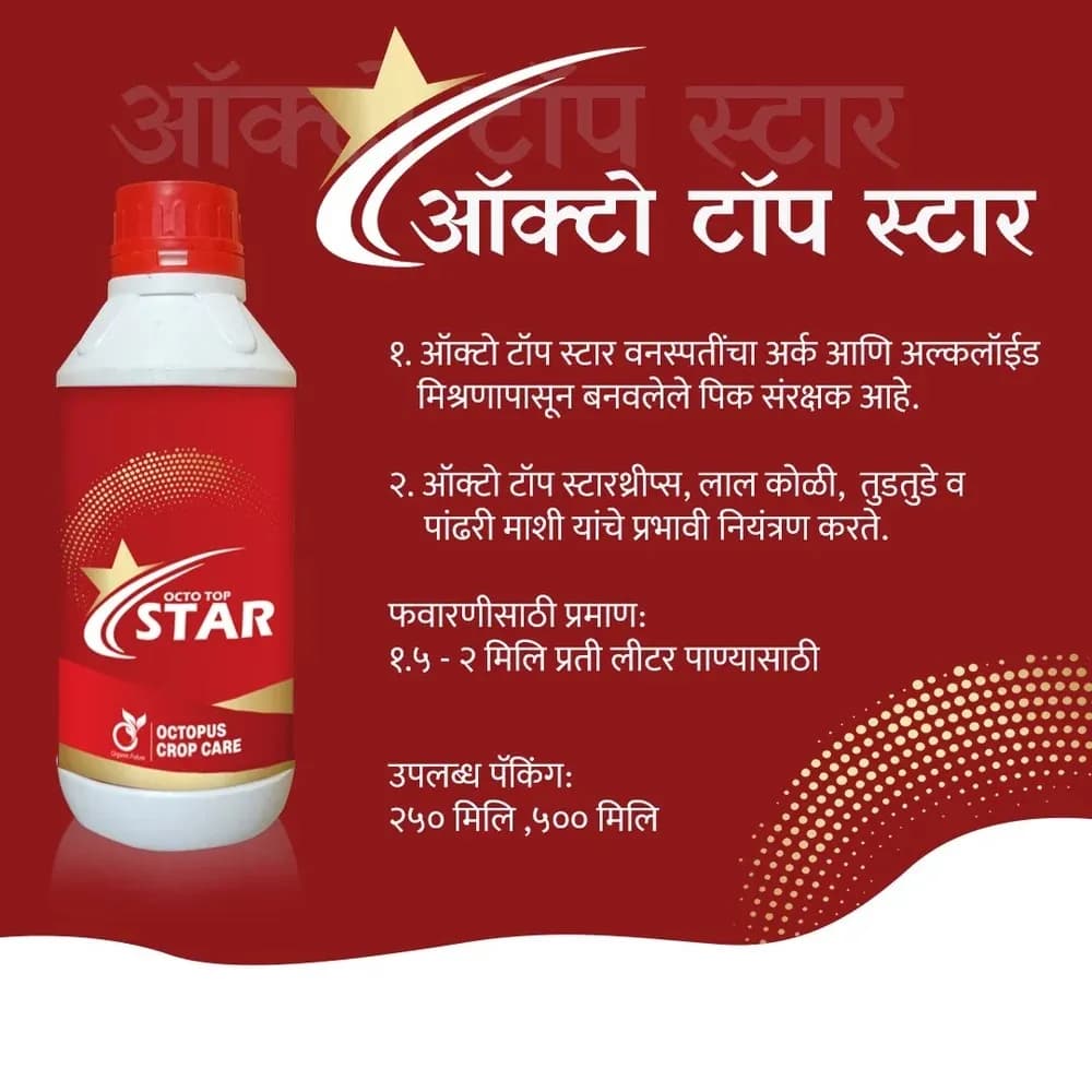 Octopus Top Star Bio Pesticide For Thrips, Red Mites, and Mealy Bugs, Eco-Friendly Solution - Image 2