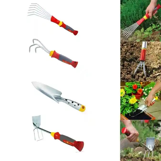 Wolf Garten Mini Tool Sets (P 243), Multi Star Steel Mini Garden Tools Set, Gardening Purposes, Garden Tools - Image 5