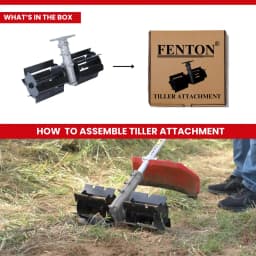 Fenton Krishi FTK-TA-28ST 28mm Straight-Type Shaft, Compatible with Side Pack Brush Cutter 5