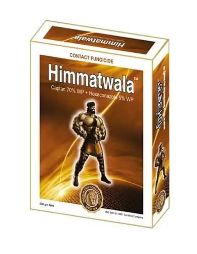 Shivalik Himmatwala Captan 70% + Hexaconazole 5% WP Unique Combination of Contact and Systemic Mode of Action - Image 1