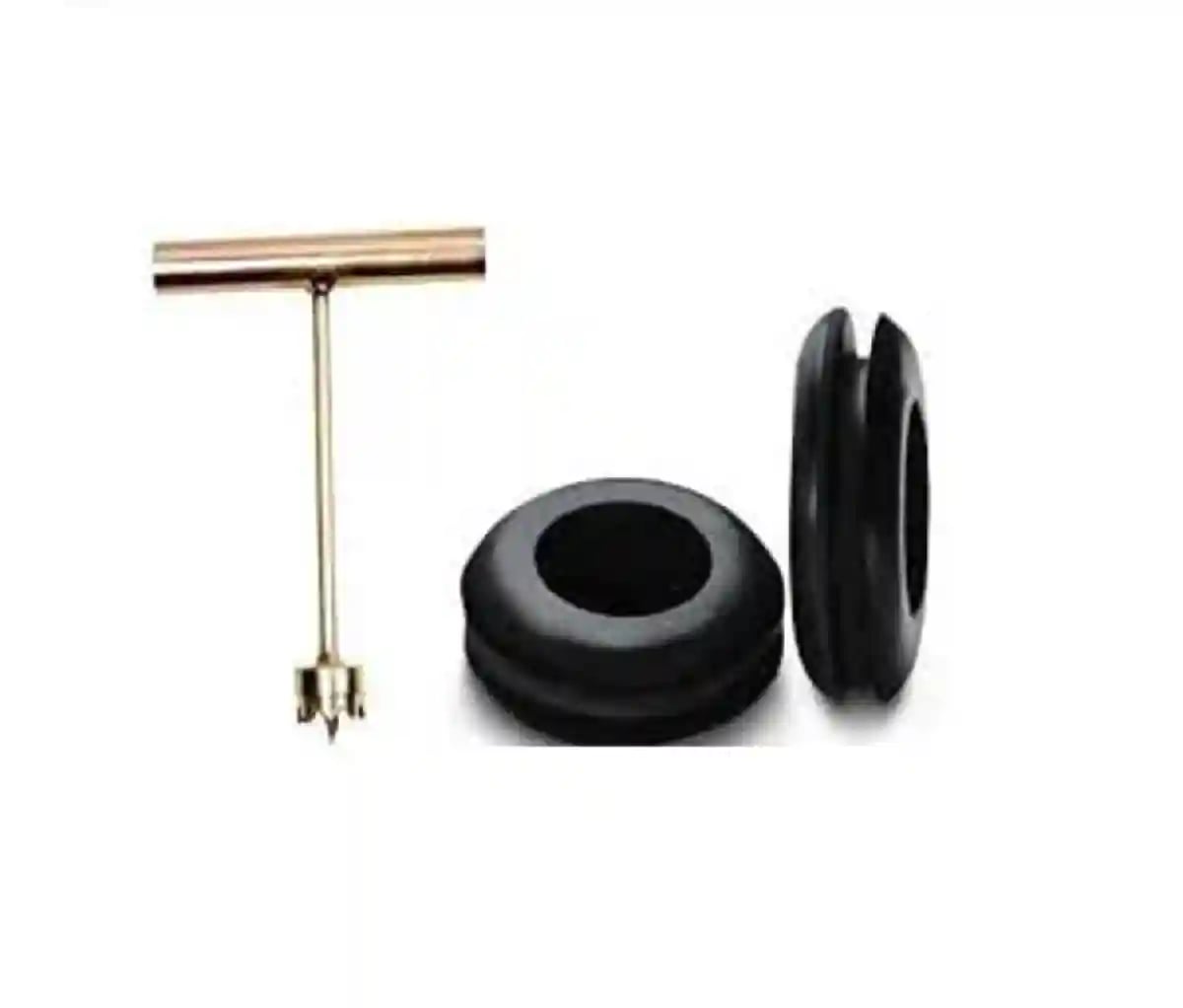 PEP Solution Drip Irrigation Rubber 16mm Grommet 50 Pcs with Metal Drill Bit Tool For PVC Pipes