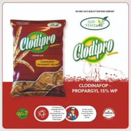 Agriventure Clodipro Clodinafop Propargyl 15% WP Herbicide, Selective Post Emergence And Broad Spectrum Herbicide, Use For Wheat Crop. 2