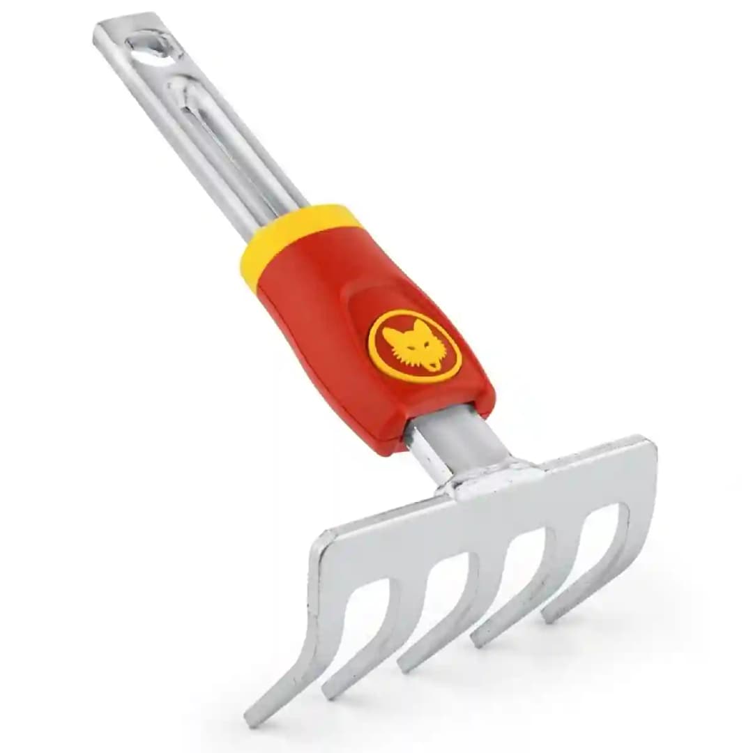 वोल्फ गार्टेन स्मॉल रेक (एलजे-एम) 8 सेमी, घरेलू बागों और छोटे खेतों के लिए उपयोगी - Image 4