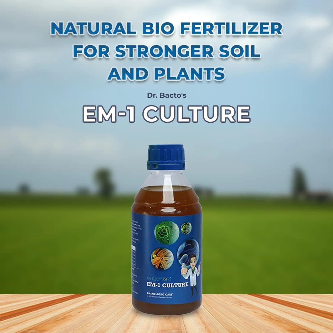 Dr. Bacto\'s EM-1 Culture, For Better Germination And Healthy Growth, Helps To Suppress The Soil-borne Pathogen And Pests - Image 2
