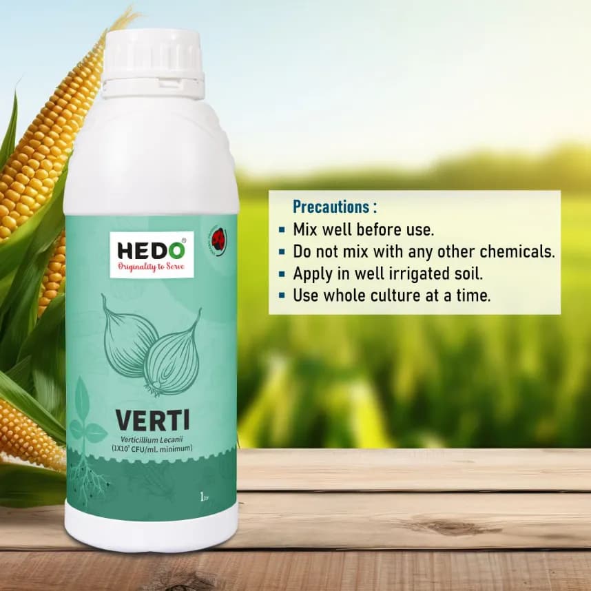 HEDO Verticillium Lecanii Liquid Bio Pesticide, For Agriculture, Garden & All Crops To Control Aphids, Thrips, Whiteflies, & Jassids - Image 4