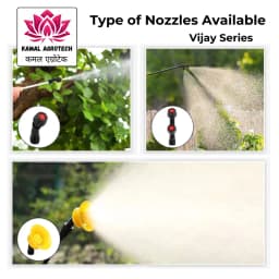 Kamal Agrotech Vijay Series Manual Sprayer, 16 Ltr Tank Capacity, 4 Nozzle Types, For Agriculture & Garden Use 3