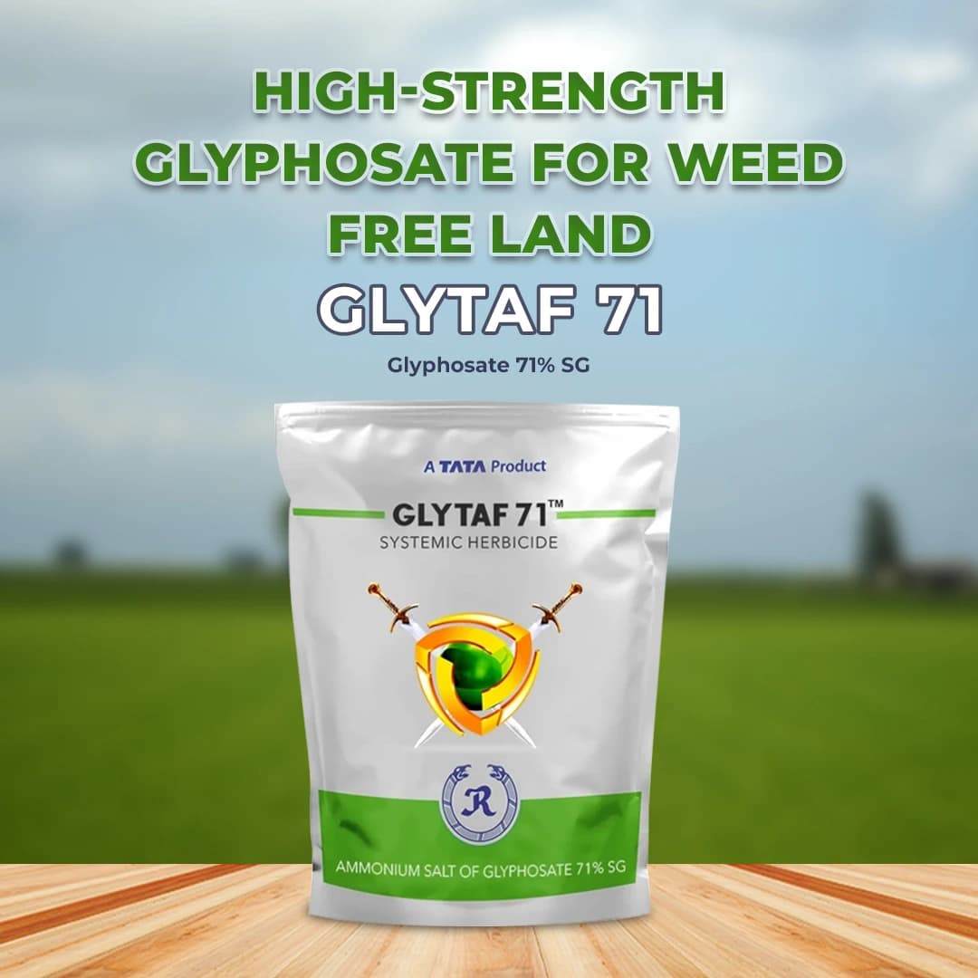 Tata Rallis Glytaf 71 Ammonium Salt Of Glyphosate 71% SG Herbicide, Effective Weed Control In Tea And Non-Crop Area - Image 2