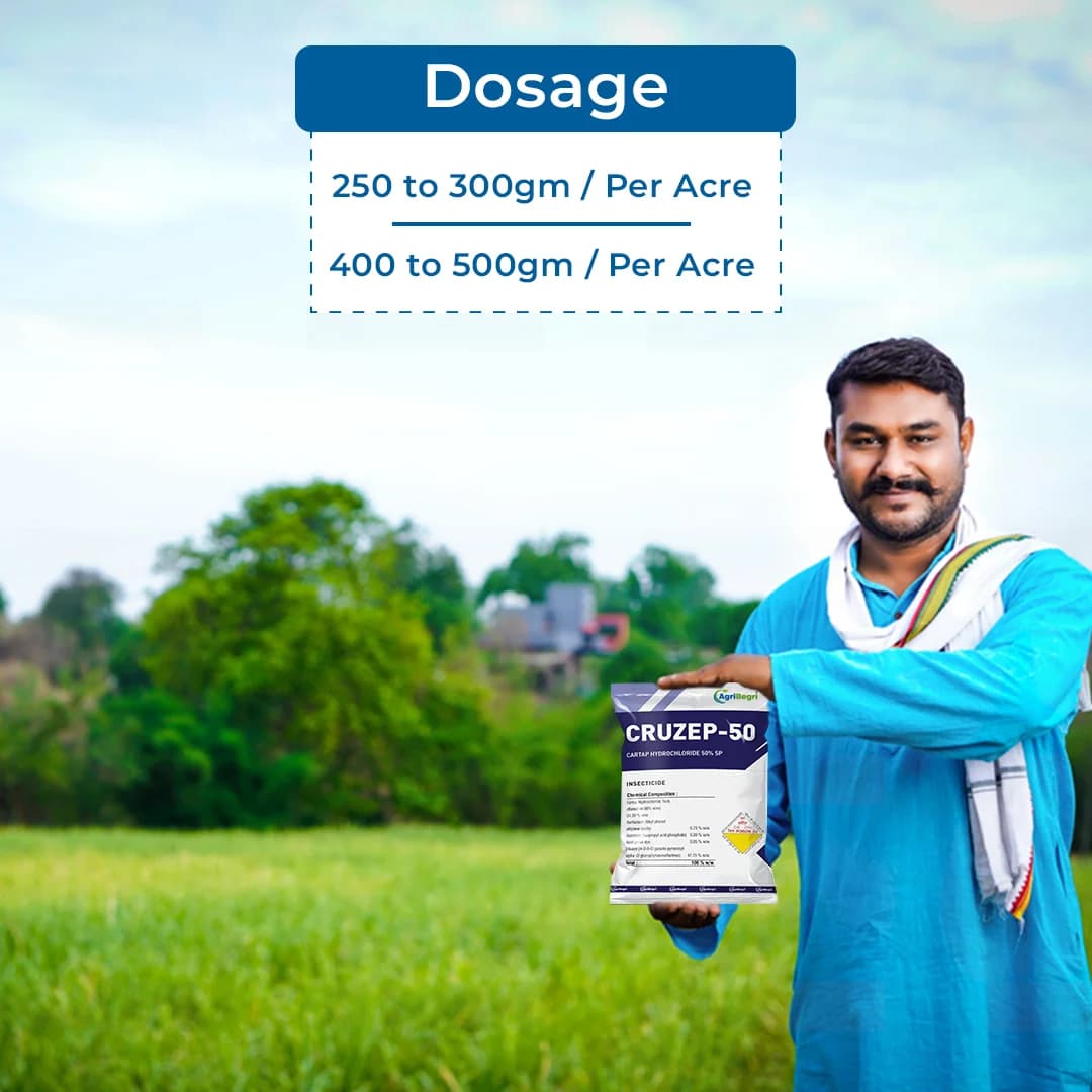 Cruzep 50 - Cartap Hydrochloride 50% SP Insecticide, Effective in Controlling All Stages of Insects - Image 5