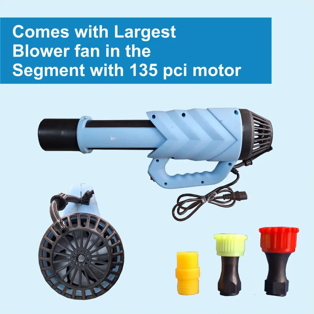 Radhe Agri Mist Blower Gun, 135 PSI, Heavy Duty Battery Sprayer, Ideal For Agriculture, Horticulture, Plantations And Forestry - Image 2