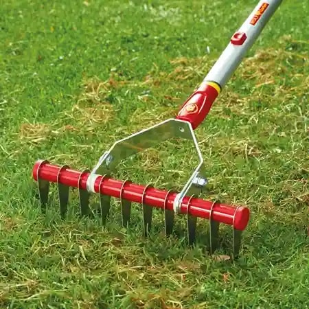 Wolf Garten Pendulum Scarifier (UG-M3) 30cm, Multi Star Scarifying Rake, Without Handle, Good Use For Home Garden, Small Farms