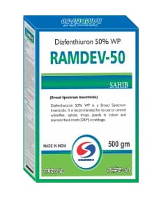 Sahib Ramdev 50 Diafenthiuron 50% Wp Insecticide, Broad Spectrum Insecticide