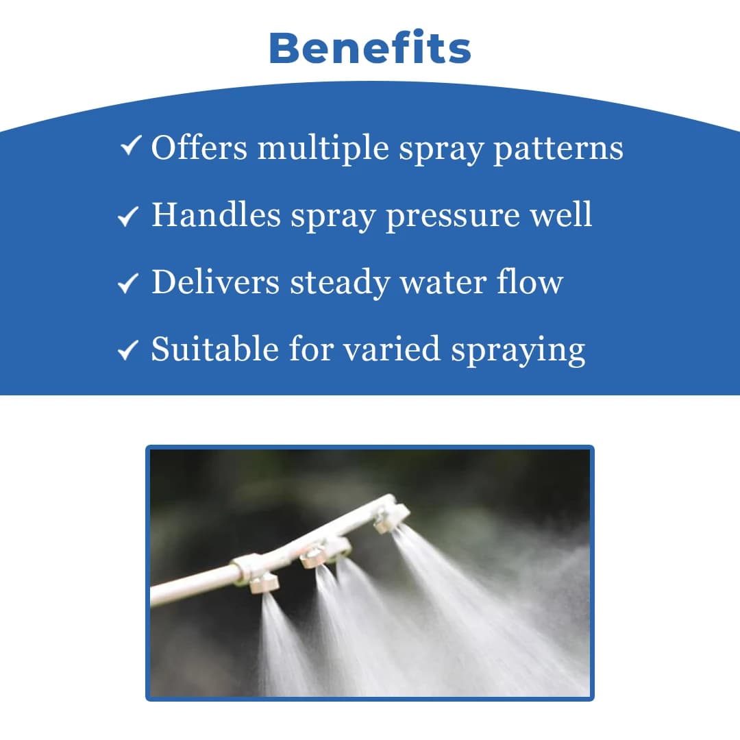 Katra 5 in 1 Spray Nozzle - Steel Sprinkler - Image 4