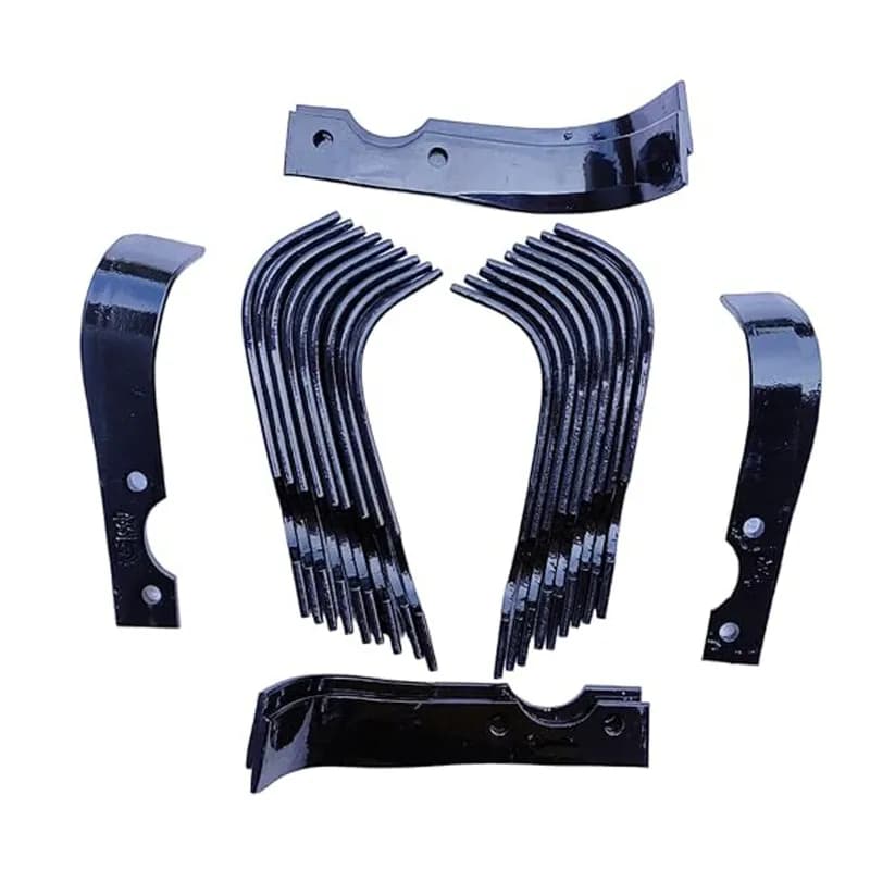 AJ Kisan Dry Land Blade For 5 To 12 HP Power Tiller and Weeder Attachment, Made From Durable Mild Steel - Image 1