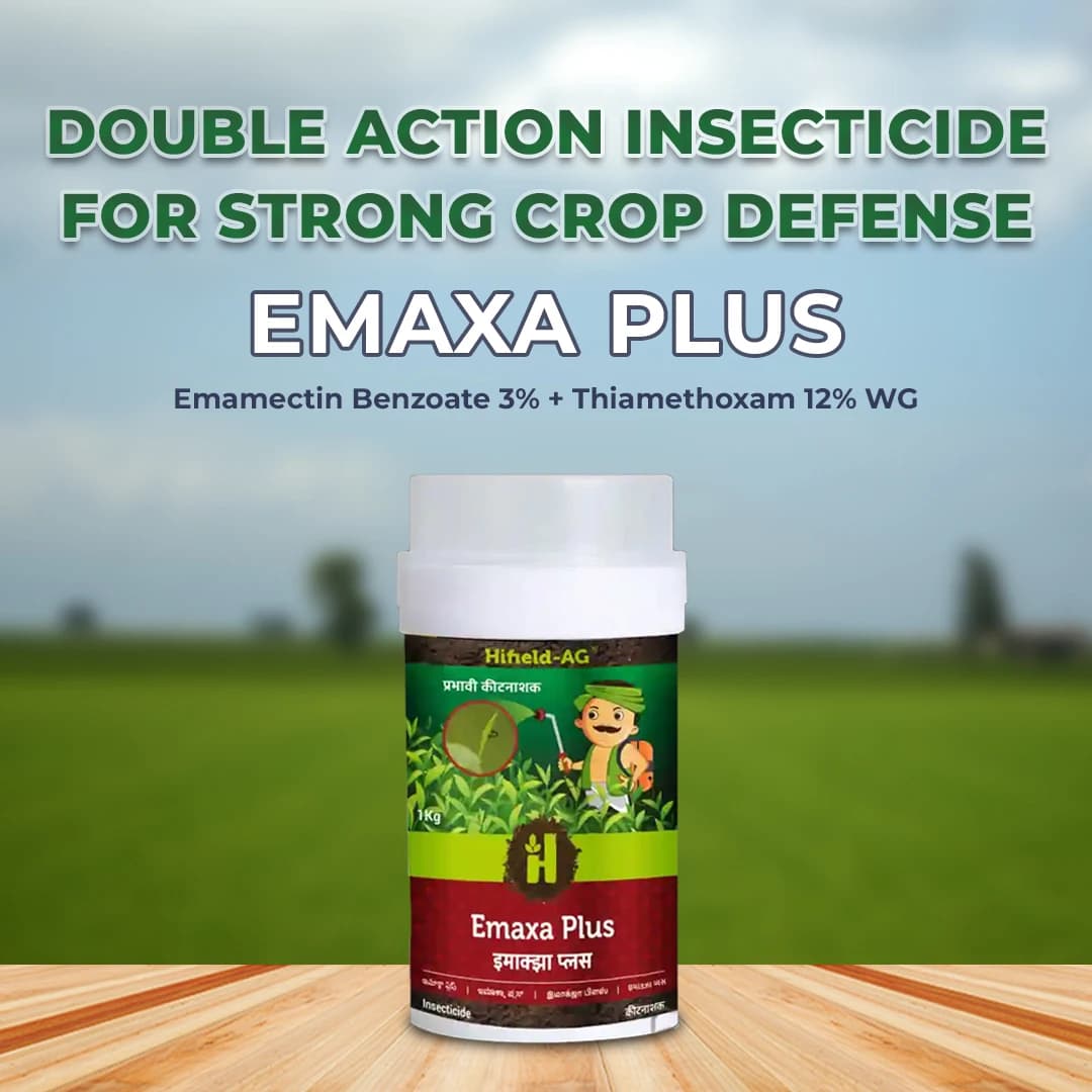 Hifield Ag Emaxa Plus Emamectin Benzoate 3% + Thiamethoxam 12% WG Insecticide, For Control of Mosquito Bug, Tea Looper and Stem Borer - Image 2