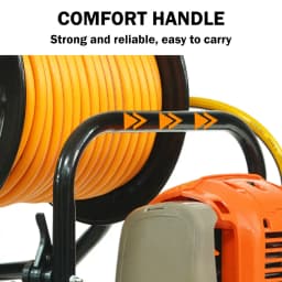 Neptune NPW-768-WH 4-Stroke Portable Power Sprayer, 35CC Petrol Engine, 50 Meter Hose Pipe, Hose Reel With Spray Gun, Ideal For Farming & Garden 6