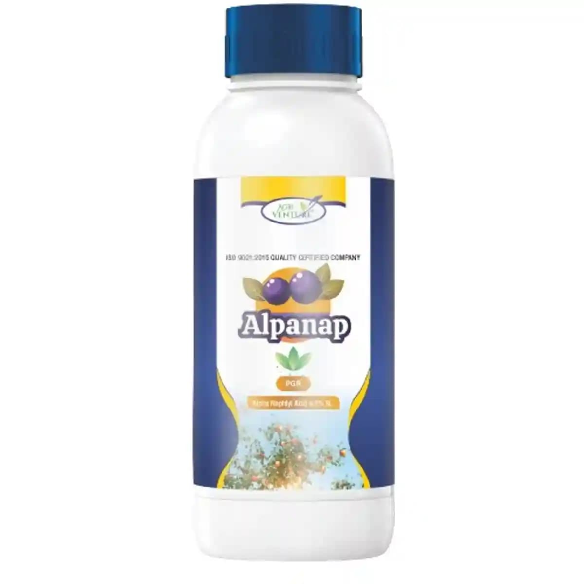 Agriventure Alpanap Alpha Naphtyl Acid 4.5% SL, Induces Flowering & Prevents Fall Of Unripe Fruits And Shedding Of Buds - Image 1
