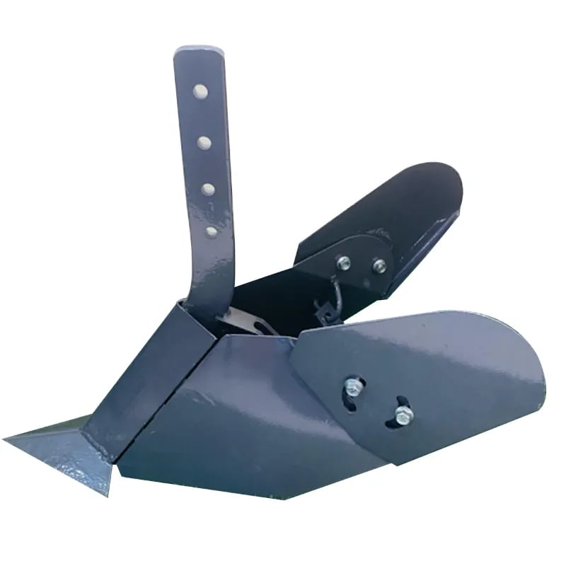 AJ Kisan Heavy Duty Adjustable Ridger Attachment For Power Tiller And Weeder With Adjustable Wings