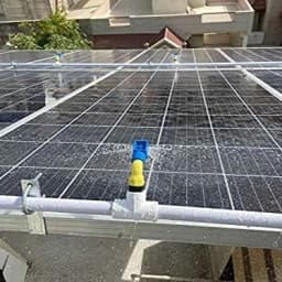 Vasudha Irrigation Solar Sprinkler For Solar Panel Cleaning, L-Type, Yellow Color 3