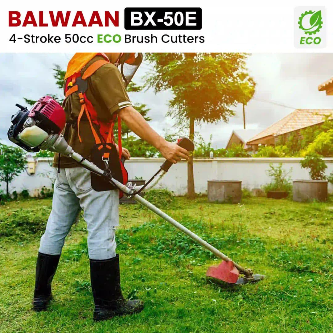 Balwaan BX 50E Eco Side Pack Brush Cutter, 4 Stroke 50cc, Use For Crop Cutting Cum Grass Cutting - Image 6