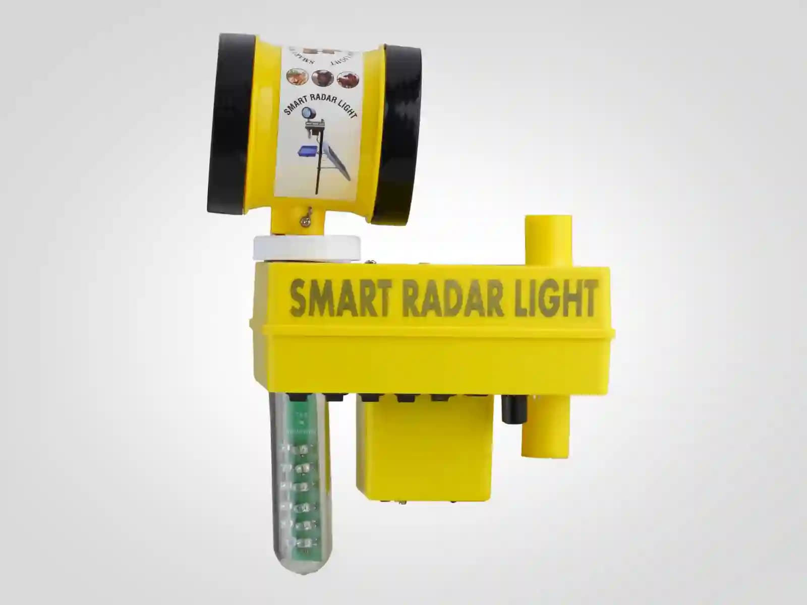 V-SAR Smart Radar Solar Light, 360 Degree Rotating Light With Insect Trap, Waterproof, 15W Panel And Siren Alarm - Image 9