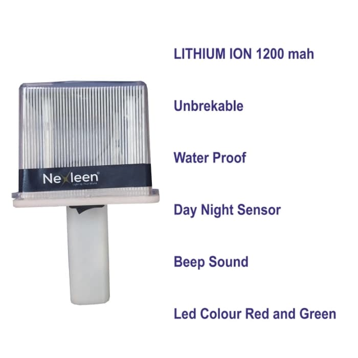 Radhe Smart Solar Sound Light - With 1200 mah Li-ON Battery - Image 2