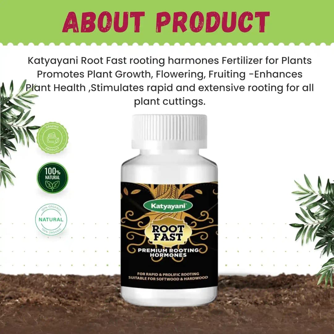 Katyayani Root Fast Rooting Hormone Powder, Boost Root Growth And Rooting System - Image 3