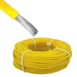 Radhe 2.5 mm Aluminium 2 Core Wire, 90 Meters, Yellow, Ideal For Various Agricultural, Residential, Industrial, and Institutional Applications 2