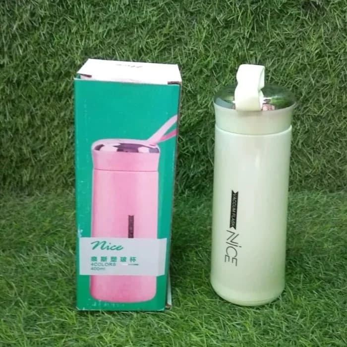 Vaccum Flask Nice Water Bottle, BPA-Free For Travel Cold And Hot Water (400ml) - Image 7