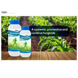 Hpm Bhoomiputra Azoxystrobin 18.2% + Difenoconazole 11.4% SC Fungicide, Dual Action Disease Control For Crops 2