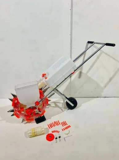 Royal Kissan Adjustable Agricultural Hand Operated Manual Seeder & Fertilizer (RK-A014) - Image 3