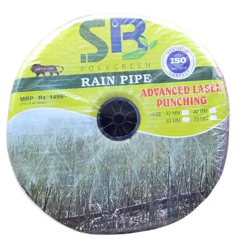 Kamal Agrotech SB Rain Pipe 40 MM, 100 MTR Length With Accessories (Cock, Joiner, Grommet & End Cap) - Image 3