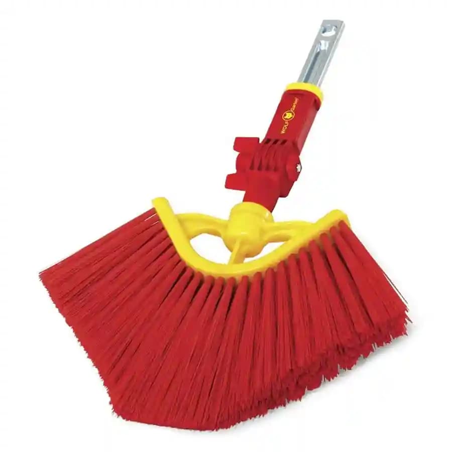 Wolf Garten Angle Broom (BW 25 M), Multi Star Angle Broom without Handle, Plastic Dry Brush - Image 4